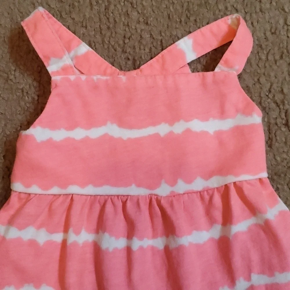 Carter's Infant Girl's Summer Romper & Sleeveless 2pc Set Size 6M